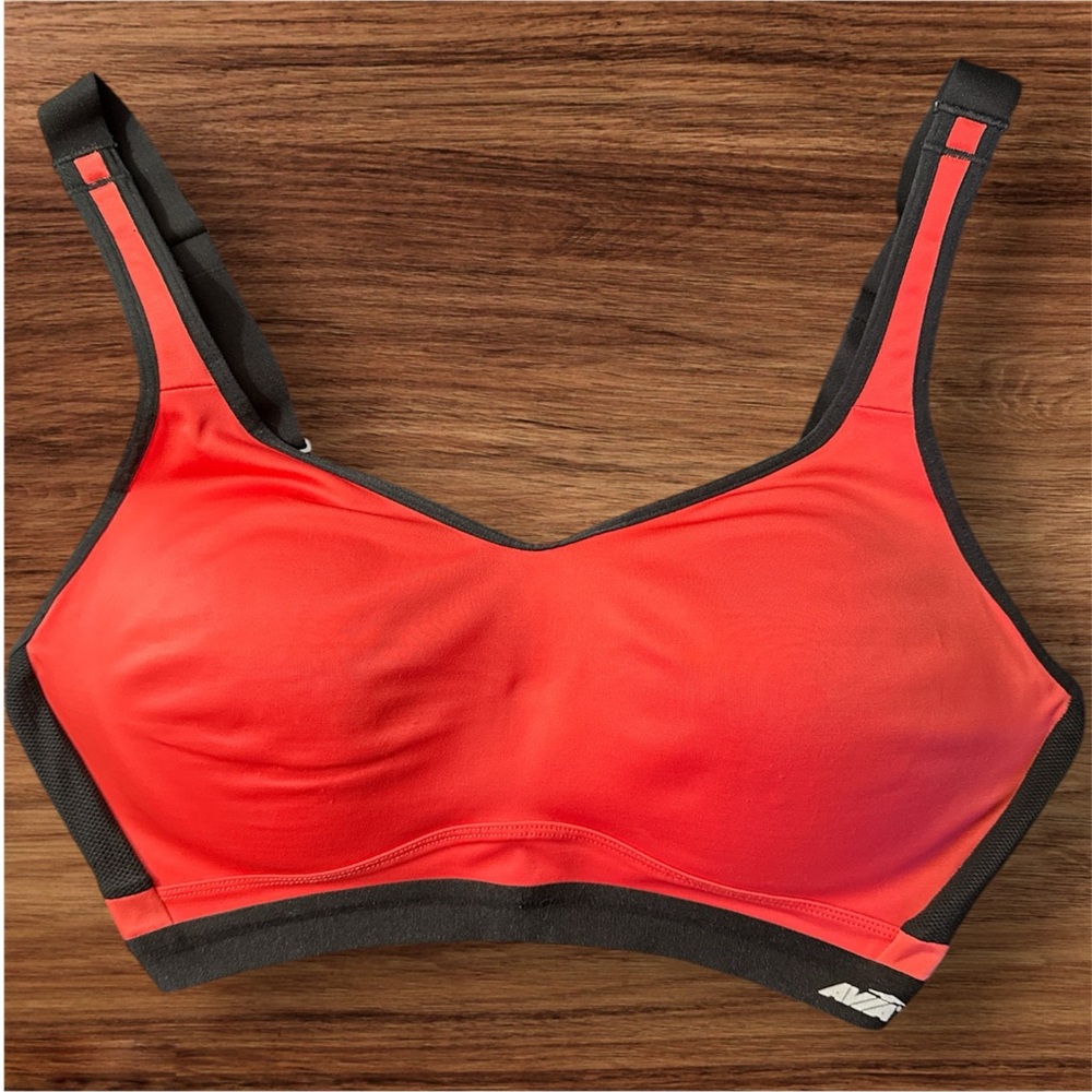 Avia Red and Black Sports Bra Size 38D